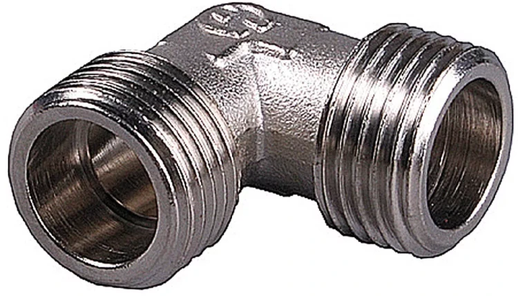 Уголок GENERAL FITTINGS никелированная латунь, ш/ш, 1/2" 51071-S/S-1/2 купить в Перми
