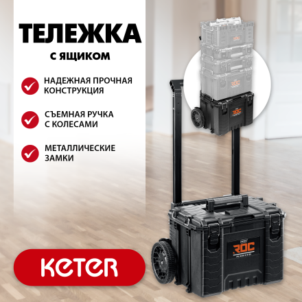 Тележка на колесах "GEAR CART", 22", KETER 38370 купить в Перми