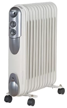 Маслянный радиатор обогреватель электрический Ресанта ОМПТ-12Н купить в Перми