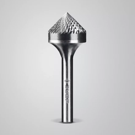 Зубр Твердосплавная борфреза K - зенкер с вершиной 90°, 20 х 10 мм (28809-20-10) купить в Перми