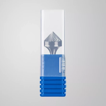 Зубр Твердосплавная борфреза K - зенкер с вершиной 90°, 20 х 10 мм (28809-20-10) купить в Перми