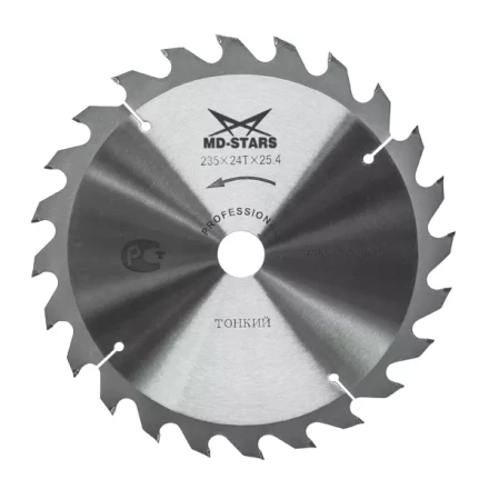Пильный диск MD-STARS (профессионал) тонкие PPT2106030 купить в Перми