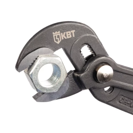 Набор переставных клещей КВТ НПК-03 с кнопочной фиксацией (85285) купить в Перми