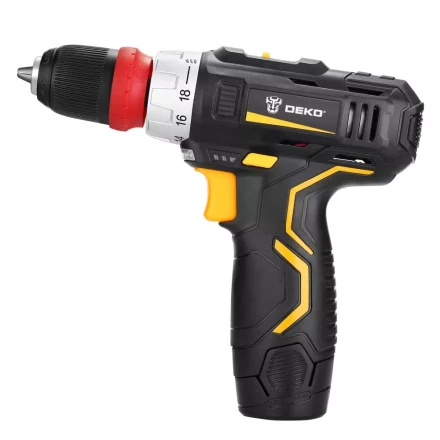 Дрель аккумуляторная в наборе DEKO GCD12DU3 3 в 1, 063-4081 купить в Перми