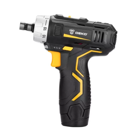 Дрель аккумуляторная в наборе DEKO GCD12DU3 3 в 1, 063-4081 купить в Перми