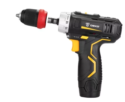 Дрель аккумуляторная в наборе DEKO GCD12DU3 3 в 1, 063-4081 купить в Перми