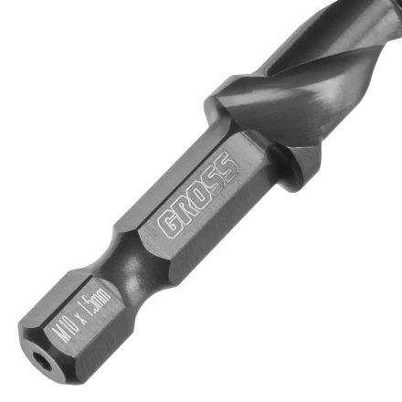 Сверло-метчик М10 х 1,5 мм, Co5%// Gross 76745 купить в Перми