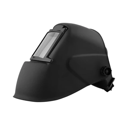 Маска сварщика ГЛАДИАТОР черная С5 FoxWeld с откидным стеклом купить в Перми