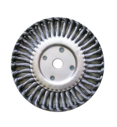 Щетка для УШМ дисковая ф22,2/200 мм, ст.витая 1/20 51587 купить в Перми