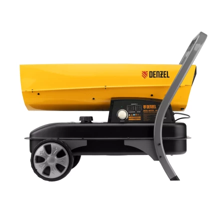 Дизельная тепловая пушка DHG-45i, 45 кВт, 1000 м3/ч, прямой нагрев, электронный термостат Denzel 96485 купить в Перми