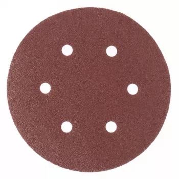 Круг абразивный на ворсовой подложке под липучку перфорированный P 240 150 мм 5 штук MATRIX 73846 купить в Перми