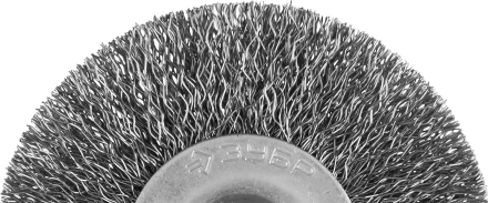 ЗУБР &quot;ПРОФЕССИОНАЛ&quot;. Щетка дисковая для дрели, витая стальная проволока 0,3мм, 38мм 35198-038_z02 купить в Перми