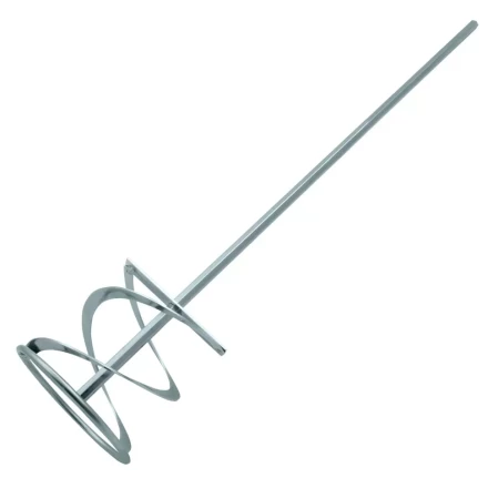 Миксер для красок и штукатурных смесей Denzel, 120 х 600 мм, оцинкованный, шестигранный хвостовик 10мм, 848467 купить в Перми