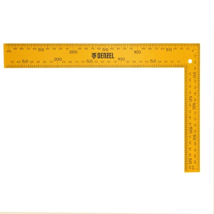 Угольник стальной Denzel, 200 х 300 мм, 32388 купить в Перми