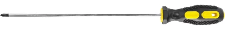 Отвертка STAYER &quot;MASTER&quot;, двухкомпонентная рукоятка, магнитный наконечник, PH1x250мм 2510-1-25_z01 купить в Перми