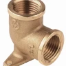 Уголок GENERAL FITTINGS с креплением к стене в двух точках, латунь, г/г, 1/2" 51076-G/G-1/2 купить в Перми