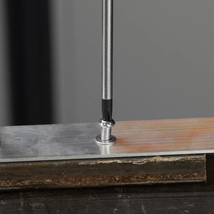 Отвертка, PH2х200 мм, S2, 3к рукоятка Denzel 121827 купить в Перми