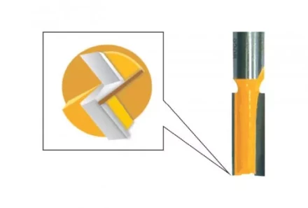 Фреза пазовая прямая ф12х50мм хв. 12мм Энкор 46002 купить в Перми