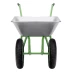 Тачка садовая Сибртех 689135, 2-х колесная, грузоподъемность 120 кг, объем 65 л купить в Перми