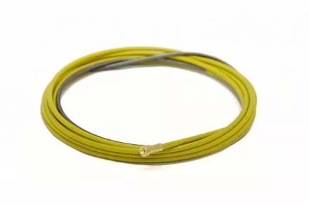 Канал стальной изолированный 1,2-1,6мм  желтый 3метра Aurora купить в Перми