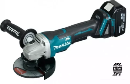 Аккумуляторная углошлифовальная машина Makita DGA508RME купить в Перми