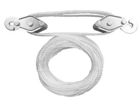 Полиспаст TOR 2-блочный г/п 200кг с канатом 20 м 1005956 купить в Перми