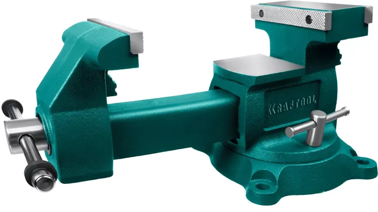 Тиски KRAFTOOL Reversible слесарные 32705-165 купить в Перми