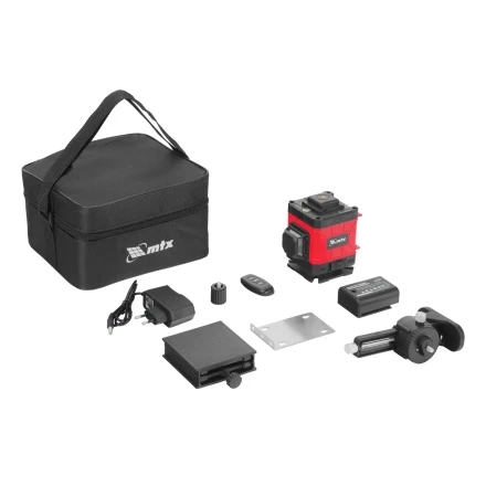 Лазерный уровень м-призм. ML 360-3 Basic SET, 30 м, зеленый луч, акк. Li 3000 мАч, сумка// MTX 35083 купить в Перми