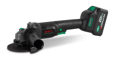 Бесщеточная аккумуляторная углошлифовальная машина DWT AWSP-20-125 D-4C2 BMC купить в Перми