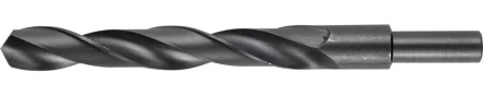 Сверло ЗУБР &quot;ТЕХНИК&quot; по металлу парооксидированное, быстрорежущая сталь, с проточенным хвостовиком, 17х184мм, 1шт 4-29605-184-17 купить в Перми