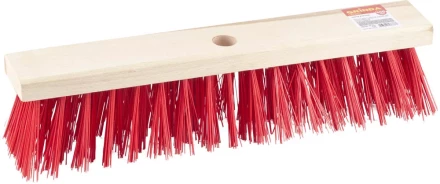 Щетка GRINDA &quot;EURO&quot; уличная без ручки, буковая колодка, жесткая щетина, 40см 39192-40 купить в Перми
