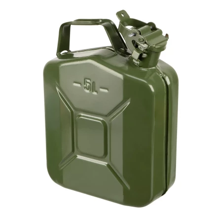 Канистра для топлива, металлическая, толщина стенок 0,8мм, 5 литров Россия 53140 купить в Перми