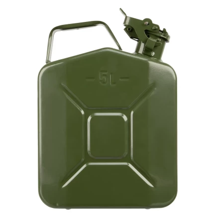 Канистра для топлива, металлическая, толщина стенок 0,8мм, 5 литров Россия 53140 купить в Перми