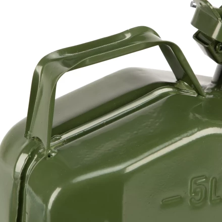 Канистра для топлива, металлическая, толщина стенок 0,8мм, 5 литров Россия 53140 купить в Перми