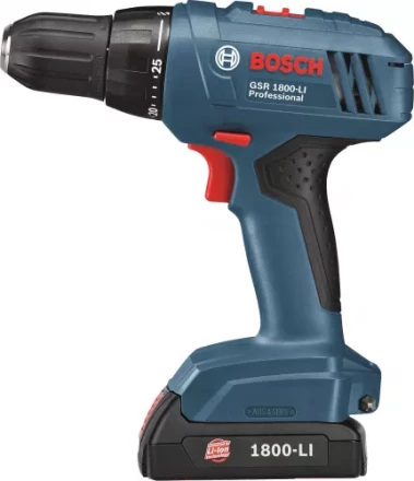 Дрель-шуруповерт аккумуляторная BOSCH GSR 1800-Li (0.601.9A8.307) купить в Перми