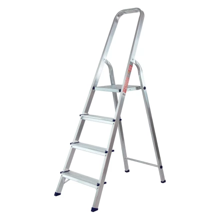 Стремянка усиленная MTX 9771377, 4 ступени, алюминиевая, Россия купить в Перми