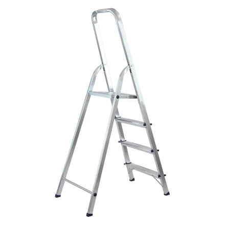 Стремянка усиленная MTX 9771377, 4 ступени, алюминиевая, Россия купить в Перми