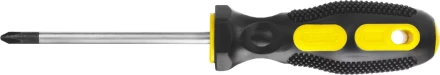Отвертка STAYER &quot;MASTER&quot;, двухкомпонентная рукоятка, магнитный наконечник, PH2x100мм 2510-2-10_z01 купить в Перми