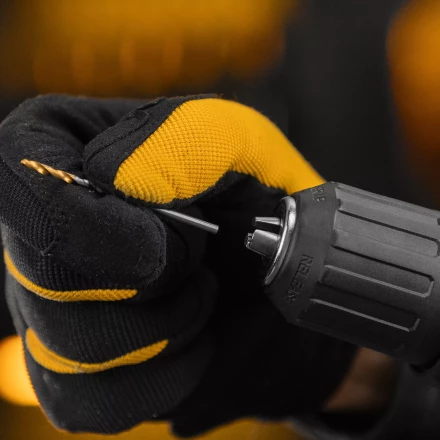 Сверло спиральное по металлу Denzel 2,5 x 57 мм, Р6М5, Golden Tip , 2шт. 718224 купить в Перми