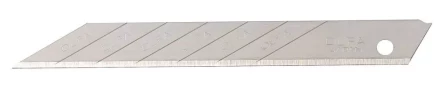 Лезвие OLFA сегментированное для графических работ, 9х80х0,38мм, 10шт OL-SAB-10B купить в Перми