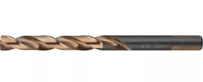 Сверло спиральное по металлу  2 x 49мм, Р9М3, многогранная заточка, 2шт  БАРС 71844 купить в Перми