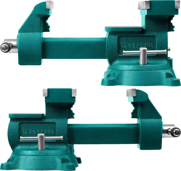 Тиски KRAFTOOL Reversible слесарные 32705-200 купить в Перми