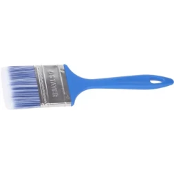 Кисть STAYER "MASTER" "АQUA" плоская для воднодисперсионных и акриловых ЛКМ, искусств щетина, пластмас ручка, 3"/75мм 01072-75