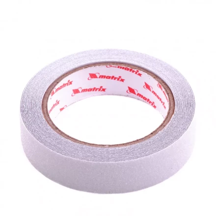 Лента клейкая противоскользящая прозрачная 25 мм x 5 м Matrix 88709 купить в Перми