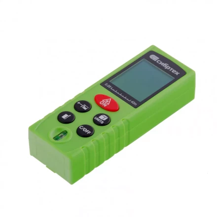 Лазерный дальномер Сибртех PM-40 с пузырьковым уровнем 38010 купить в Перми