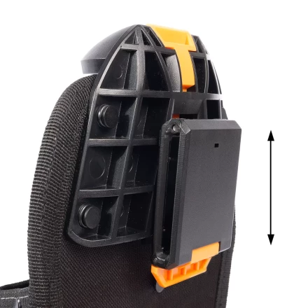 Быстросъемная поясная сумка модульного типа на клипсе с широким держателем КВТ СМ-08 (91981) купить в Перми