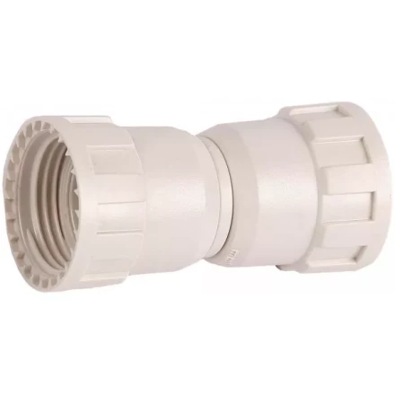 Соединитель ЗУБР &quot;ШиреФит&quot; &quot;накидная гайка - накидная гайка&quot;, 20мм 51496-20 купить в Перми