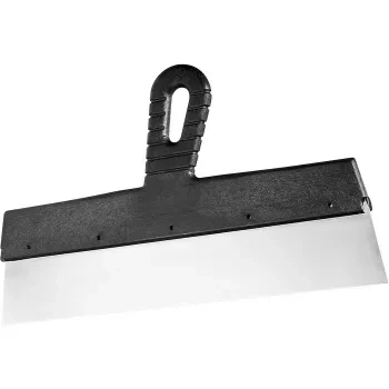 Шпатель фасадный из нержавеющей стали 350 мм пластмассовая ручка 85108 купить в Перми