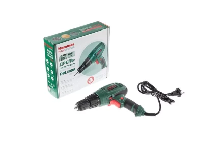 Дрель-шуруповерт HAMMER Flex DRL400A купить в Перми