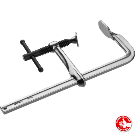 ЗУБР КС-200/80, F, 200 х 80 мм, цельнокованая струбцина, Профессионал (32157-080-200) купить в Перми